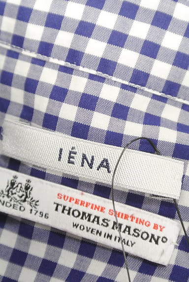 IENA（イエナ）の古着「丸襟ギンガムチェックシャツ（カジュアルシャツ）」大画像６へ