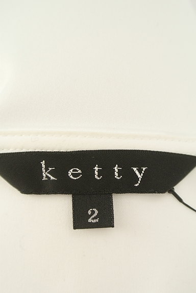 ketty（ケティ）の古着「フロントリボンカットソー（カットソー・プルオーバー）」大画像６へ