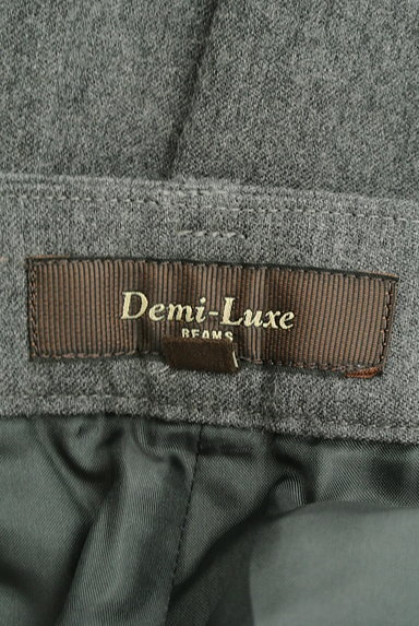 Demi-Luxe BEAMS（デミルクスビームス）の古着「センタープレスウールワイドパンツ（パンツ）」大画像６へ