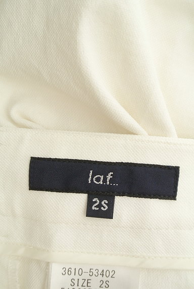 la.f...（ラエフ）の古着「ホワイトクロップドパンツ（パンツ）」大画像６へ