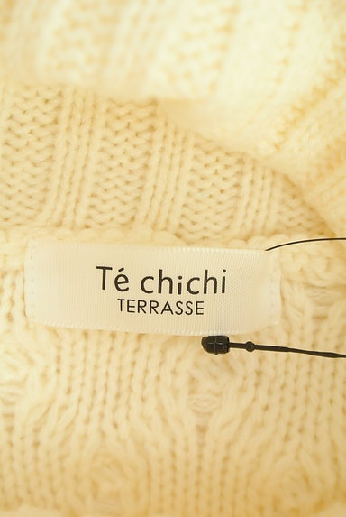 Te chichi（テチチ）の古着「タートルネックケーブルニットワンピ（ワンピース・チュニック）」大画像６へ