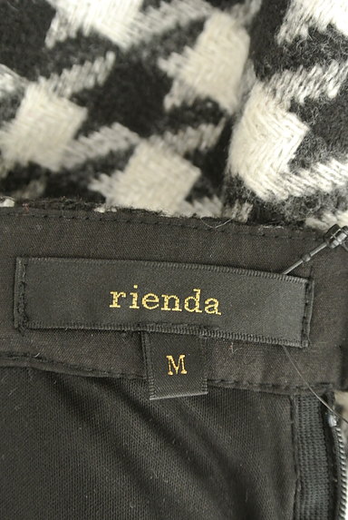 rienda（リエンダ）の古着「千鳥格子柄ウールタイトスカート（スカート）」大画像６へ