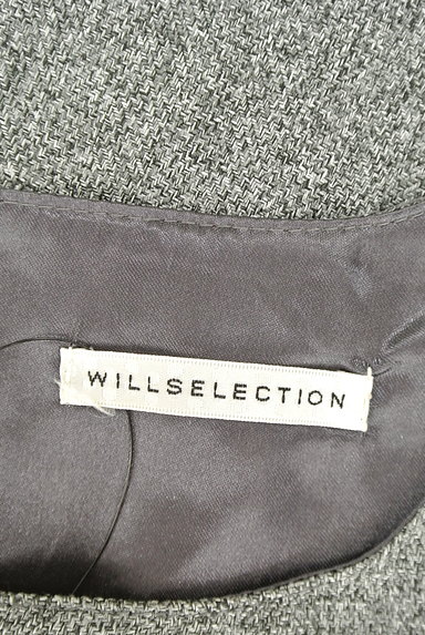 WILLSELECTION（ウィルセレクション）の古着「ウエスト切替膝下丈フレアワンピース（ワンピース・チュニック）」大画像６へ