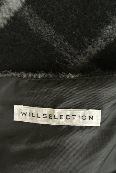 WILLSELECTION（ウィルセレクション）の古着「サイドリボン膝下丈ウールワンピース（ワンピース・チュニック）」大画像６へ