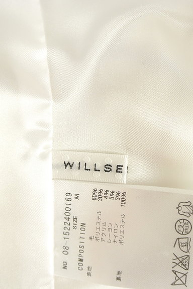 WILLSELECTION（ウィルセレクション）の古着「フロントボタンチェック柄ウールスカート（スカート）」大画像６へ