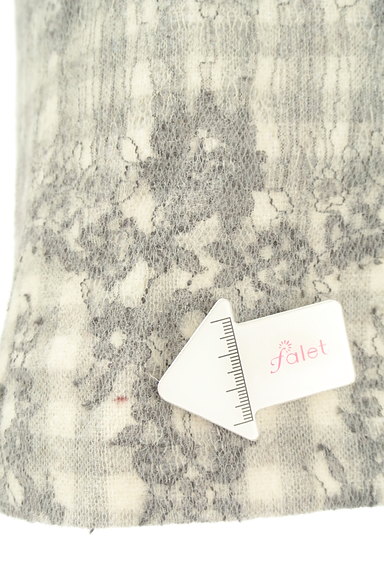 WILLSELECTION（ウィルセレクション）の古着「チェック×レース模様ウールスカート（スカート）」大画像５へ