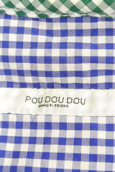 POU DOU DOU（プードゥドゥ）の古着「切替カラーチェック柄シャツ（カジュアルシャツ）」大画像６へ