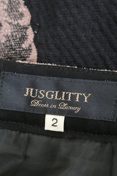 JUSGLITTY（ジャスグリッティー）の古着「花柄ハイウエストミモレスカート（ロングスカート・マキシスカート）」大画像６へ