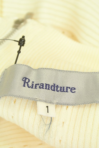 Rirandture（リランドチュール）の古着「切替フレア７分袖ニットワンピ（ワンピース・チュニック）」大画像６へ