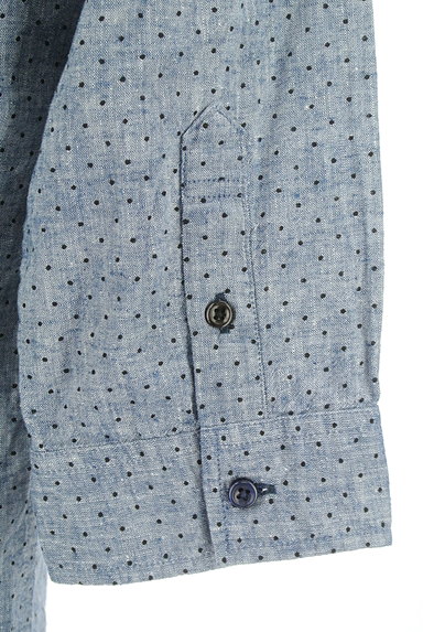 MICHEL KLEIN（ミッシェルクラン）の古着「ドット柄５分袖カジュアルシャツ（カジュアルシャツ）」大画像５へ