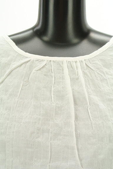 SM2（サマンサモスモス）の古着「袖刺繍シアーガーゼカットソー（カットソー・プルオーバー）」大画像４へ