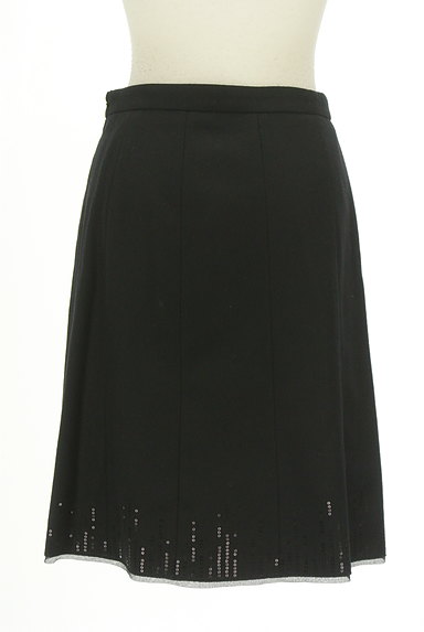 COMME CA（コムサ）の古着「裾スパンコールラインスカート（スカート）」大画像２へ