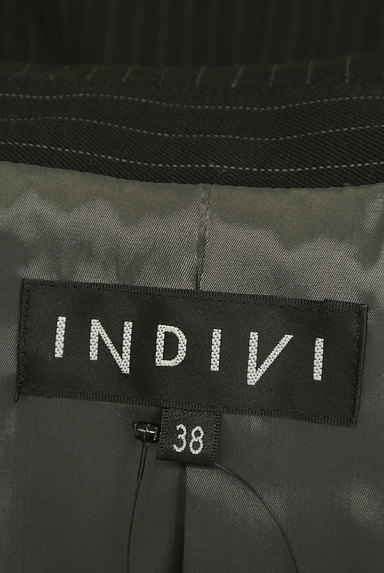 INDIVI（インディヴィ）の古着「ピンストライプジャケット（ジャケット）」大画像６へ