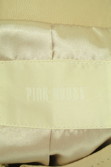 PINK HOUSE（ピンクハウス）の古着「ティアードフリルレザージャケット（ジャケット）」大画像６へ