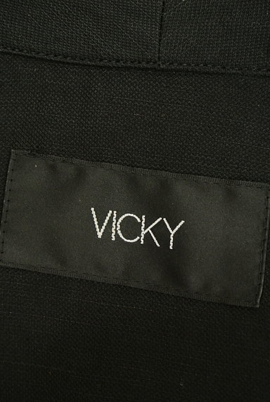 VICKY（ビッキー）の古着「リネンライダースジャケット（ジャケット）」大画像６へ