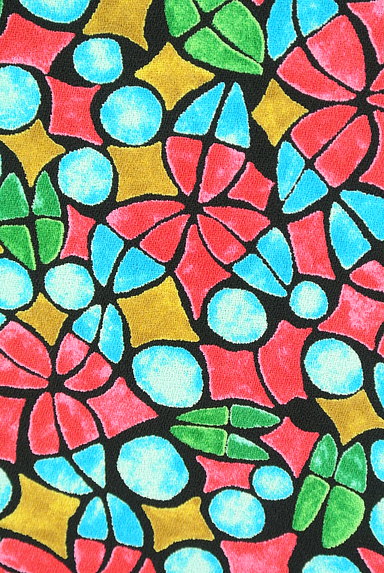 Jocomomola（ホコモモラ）の古着「ミモレ丈花柄フレアワンピース（ワンピース・チュニック）」大画像５へ