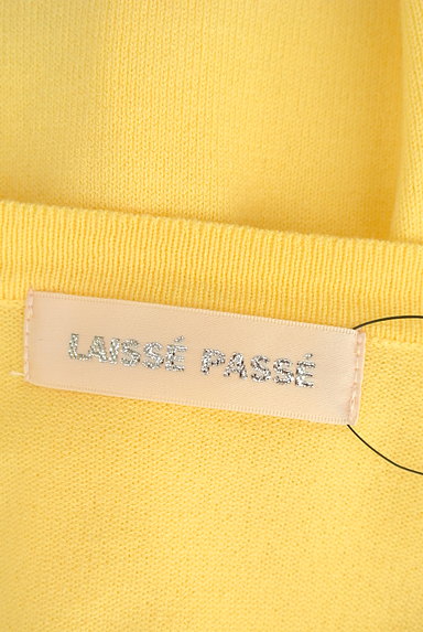 LAISSE PASSE（レッセパッセ）の古着「パール装飾カーデ＆シフォンブラウス（アンサンブル）」大画像６へ