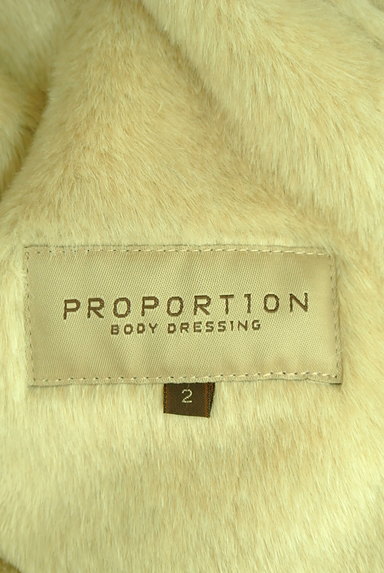 PROPORTION BODY DRESSING（プロポーションボディ ドレッシング）の古着「襟付きフェイクムートンコート（コート）」大画像６へ