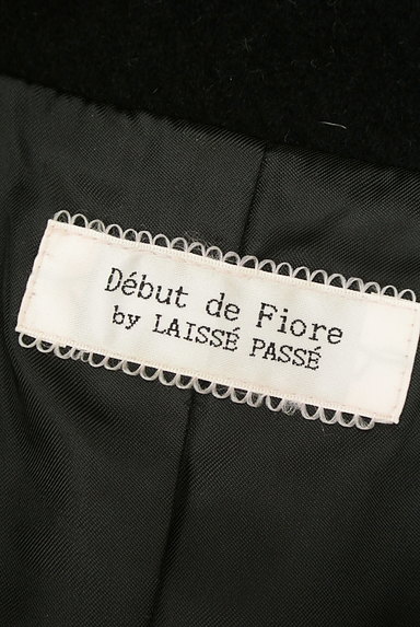 Debut de Fiore by LAISSE PASSE（デビュー・ド・フィオレ）の古着「襟付きAラインロングコート（コート）」大画像６へ