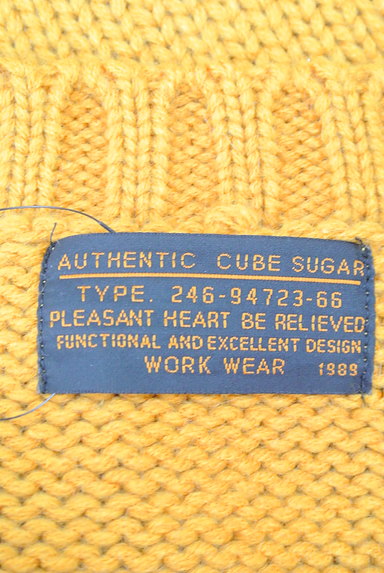 CUBE SUGAR（キューブシュガー）の古着「ケーブルアレンジニット（ニット）」大画像６へ