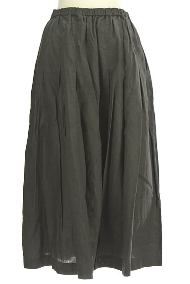 CUBE SUGAR（キューブシュガー）の古着「リネンマキシスカート（ロングスカート・マキシスカート）」大画像２へ