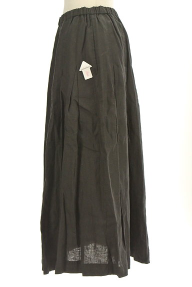 CUBE SUGAR（キューブシュガー）の古着「リネンマキシスカート（ロングスカート・マキシスカート）」大画像４へ