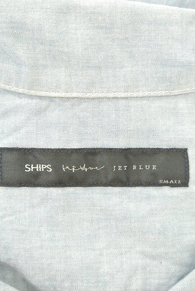 SHIPS JET BLUE（シップスジェットブルー）の古着「ワッペン付きコットンシャツ（カジュアルシャツ）」大画像６へ