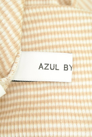AZUL by moussy（アズールバイマウジー）の古着「ボーダーキャミソール（キャミソール・タンクトップ）」大画像６へ