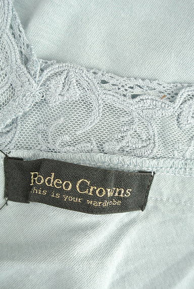 RODEO CROWNS（ロデオクラウン）の古着「刺繍レースＶネックタンクトップ（キャミソール・タンクトップ）」大画像６へ