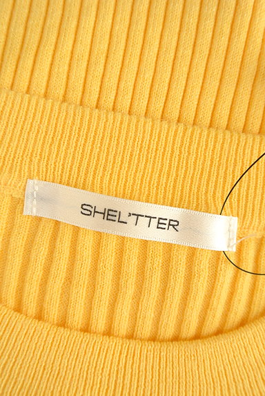 SHEL'TTER（シェルター）の古着「パフスリーブリブニット（ニット）」大画像６へ
