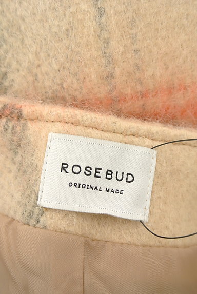 ROSE BUD（ローズバッド）の古着「チェック柄起毛ミニスカート（ミニスカート）」大画像６へ