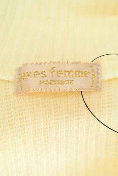 axes femme（アクシーズファム）の古着「袖リボンタートルネックニット（ニット）」大画像６へ