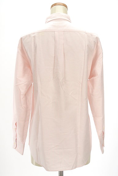 Ralph Lauren（ラルフローレン）の古着「ピンクストライプ柄シャツ（カジュアルシャツ）」大画像２へ