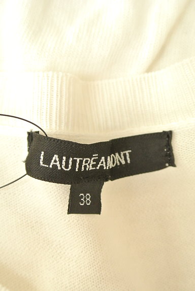 LAUTREAMONT（ロートレアモン）の古着「刺繍レースドルマンニットトップス（ニット）」大画像６へ