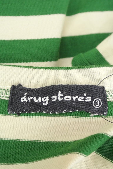 drug store's（ドラッグストアーズ）の古着「ロゴ７分袖ゆったりＴシャツ（Ｔシャツ）」大画像６へ