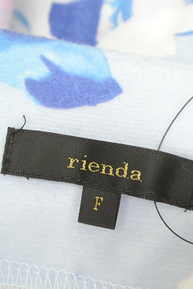 rienda（リエンダ）の古着「起毛花柄カットソー（カットソー・プルオーバー）」大画像６へ