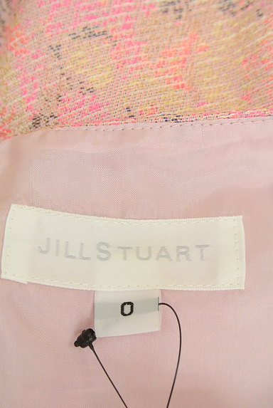 JILLSTUART（ジルスチュアート）の古着「ぼかし柄フレアミモレワンピース（ワンピース・チュニック）」大画像６へ