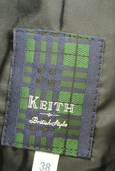 KEITH（キース）の古着「千鳥格子柄ロングウールコート（コート）」大画像６へ