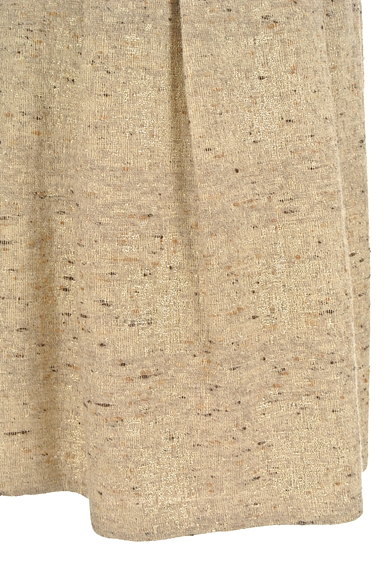 NATURAL BEAUTY（ナチュラルビューティ）の古着「起毛ラメタックフレアスカート（スカート）」大画像５へ
