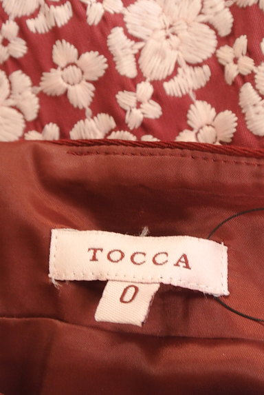 TOCCA（トッカ）の古着「花柄刺繍ミモレ丈ワンピース（ワンピース・チュニック）」大画像６へ