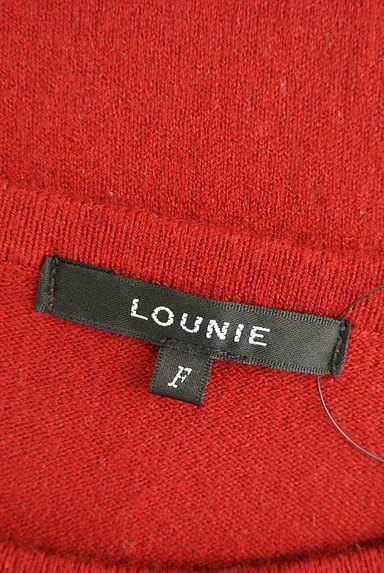 LOUNIE（ルーニィ）の古着「ビジューネックベル袖ニット（ニット）」大画像６へ