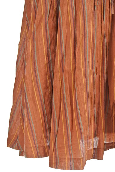 MICHEL KLEIN（ミッシェルクラン）の古着「マルチストライプ柄ロングスカート（ロングスカート・マキシスカート）」大画像５へ