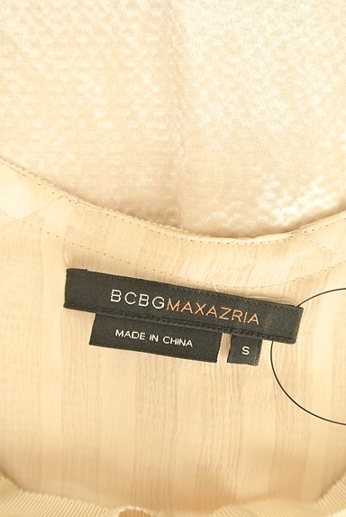 BCBG MaxAzria（ビーシービージーマックスアズリア）の古着「襟リボンシルクフリルブラウス（カットソー・プルオーバー）」大画像６へ
