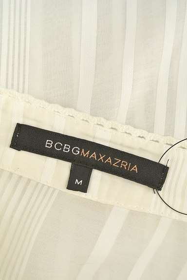 BCBG MaxAzria（ビーシービージーマックスアズリア）の古着「シアーリボンロングブラウス（カットソー・プルオーバー）」大画像６へ