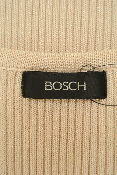 BOSCH（ボッシュ）の古着「ラメベージュリブニット（ニット）」大画像６へ