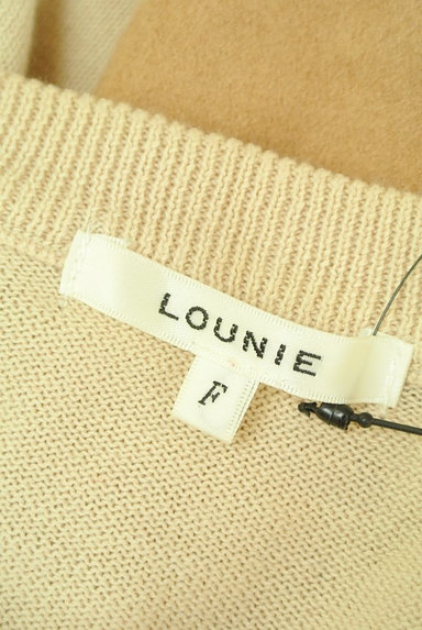 LOUNIE（ルーニィ）の古着「デザインケーブル編みニット（ニット）」大画像６へ