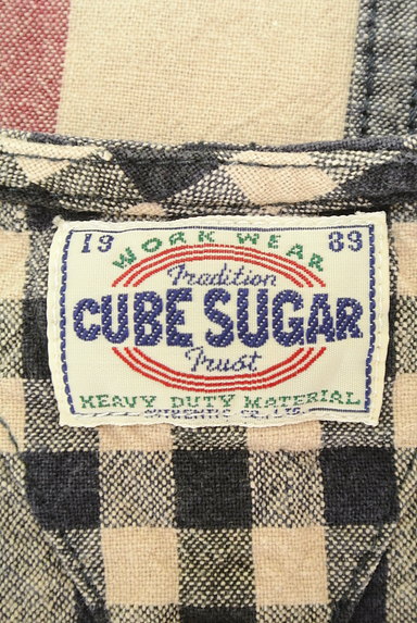 CUBE SUGAR（キューブシュガー）の古着「サイドポケットサロペットスカート（オーバーオール・サロペット）」大画像６へ