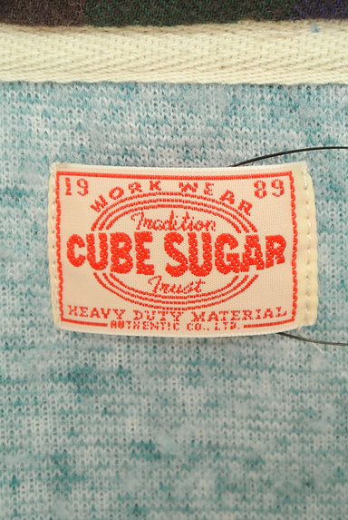 CUBE SUGAR（キューブシュガー）の古着「フード付きボアベスト（ブルゾン・スタジャン）」大画像６へ