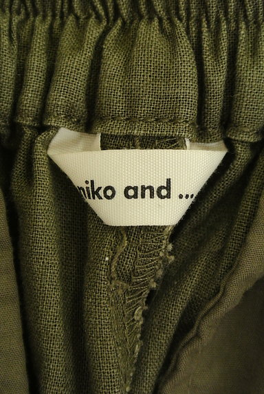 niko and...（ニコ アンド）の古着「コットンリネンテーパードパンツ（パンツ）」大画像６へ