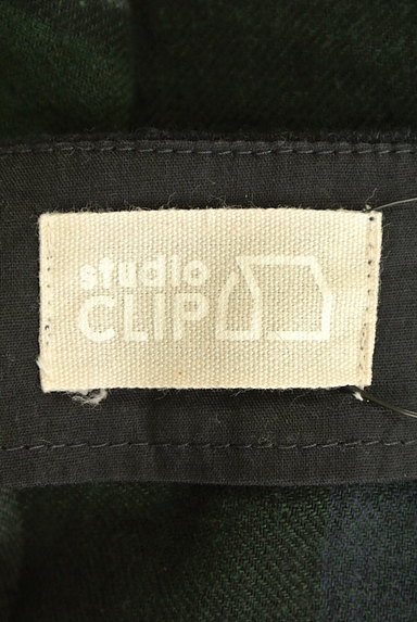 studio CLIP（スタディオクリップ）の古着「チェック柄フランネルワンピース（ワンピース・チュニック）」大画像６へ